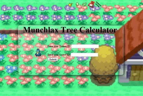 Munchlax tree calculator  The average distance (standard deviation) from those 50 times is about 50-